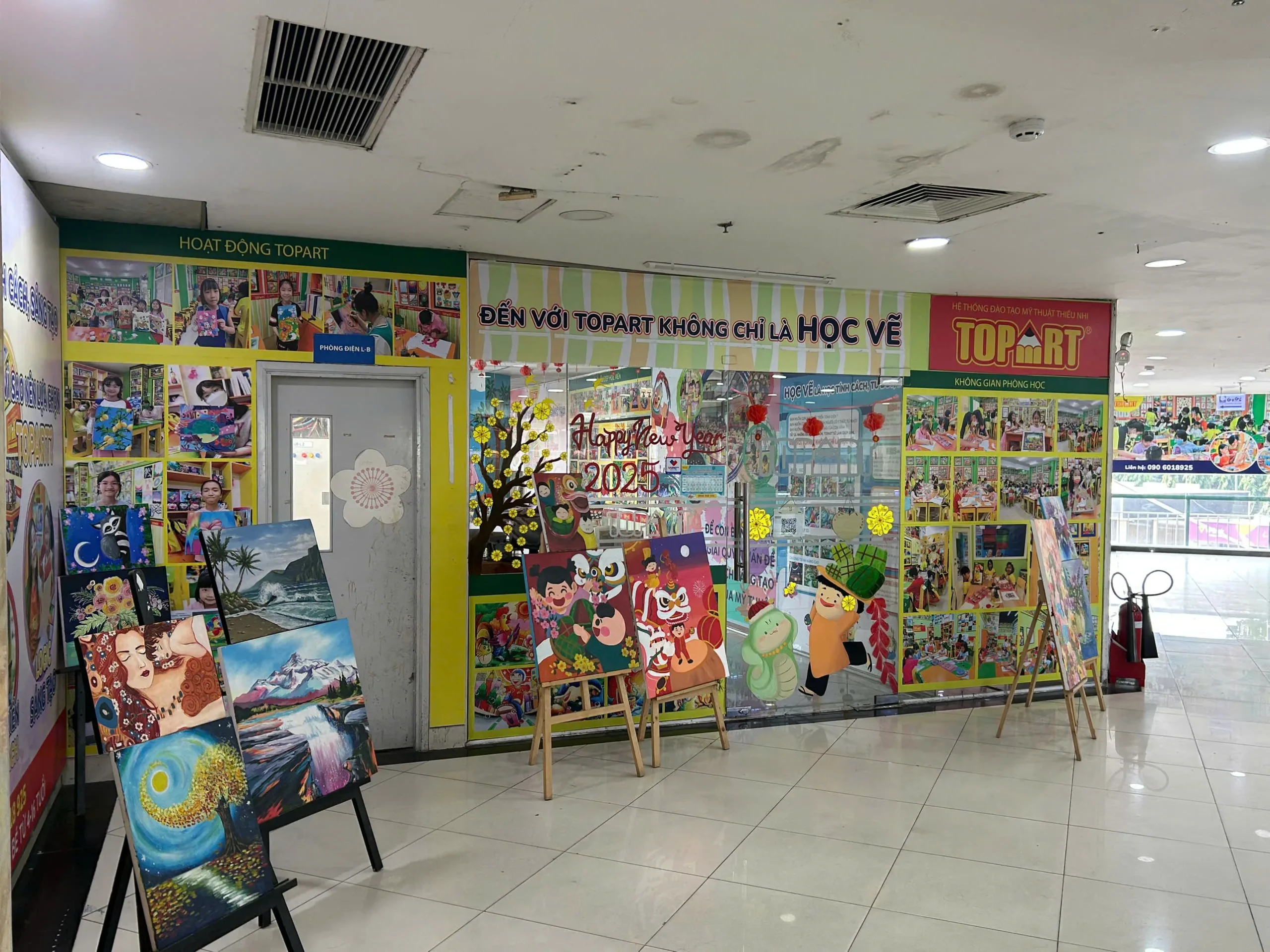TT đào tạo mỹ thuật thiếu nhi TopArt