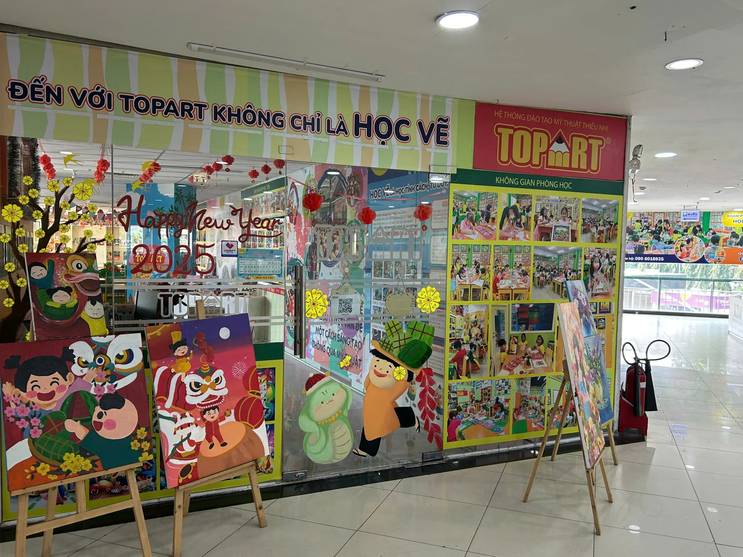 TT đào tạo mỹ thuật thiếu nhi TopArt