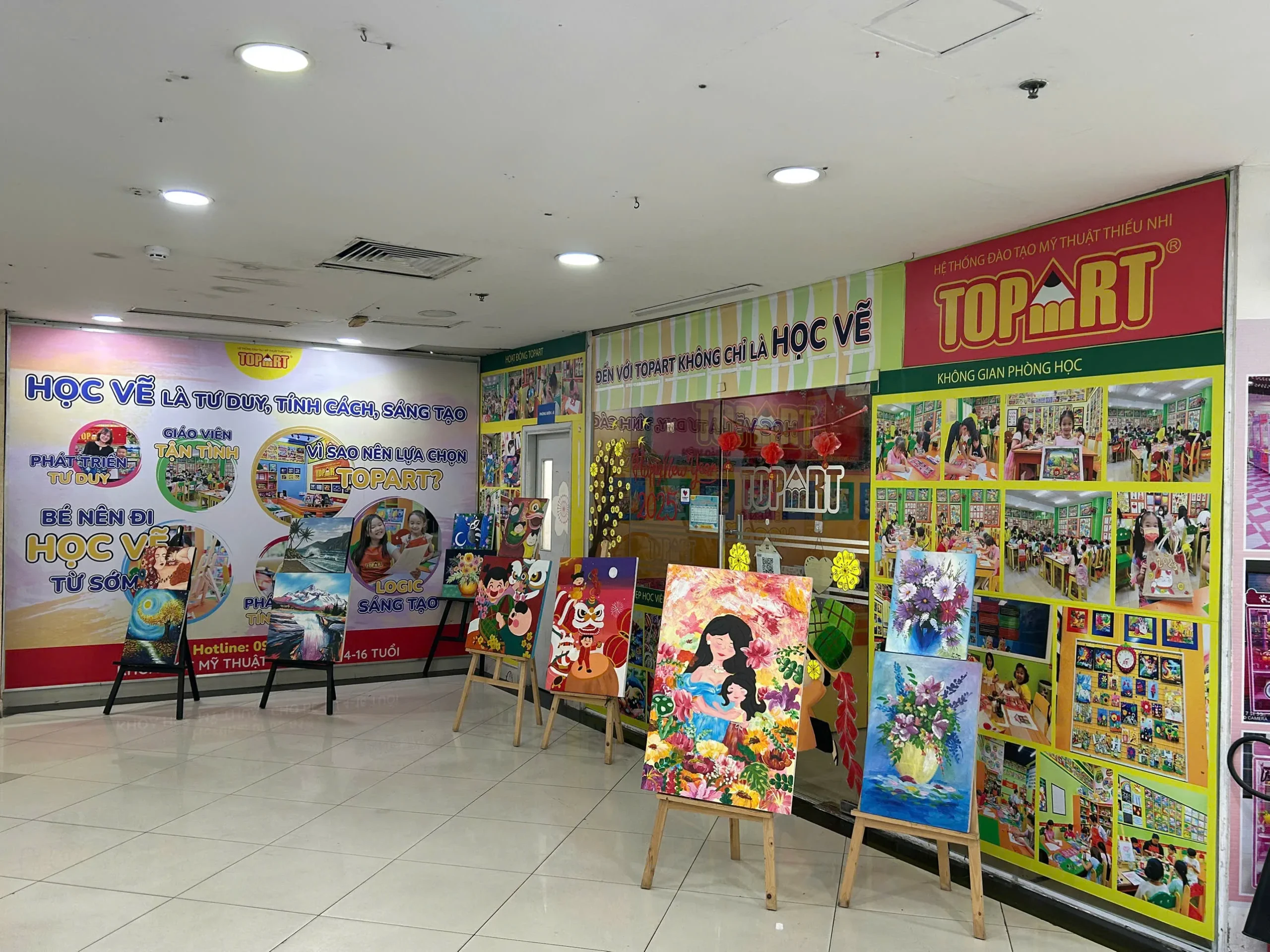 TT đào tạo mỹ thuật thiếu nhi TopArt