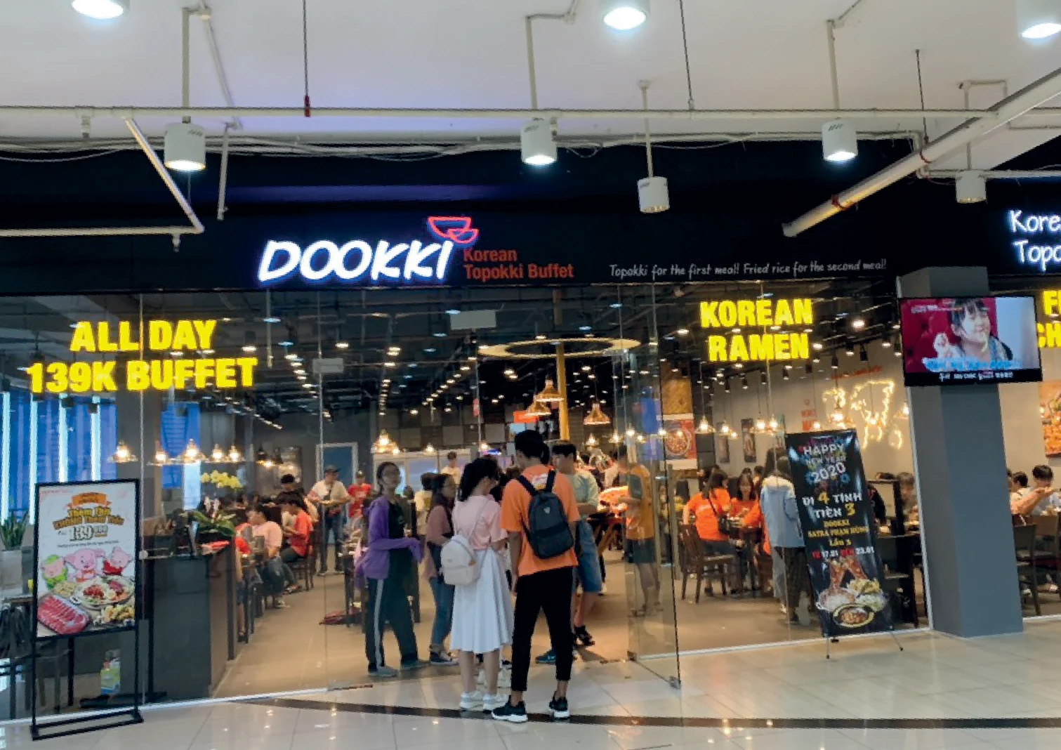 Buffet Korean Dookki